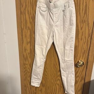 Signature by Levi Strauss White Skinny Jeans Full-Length